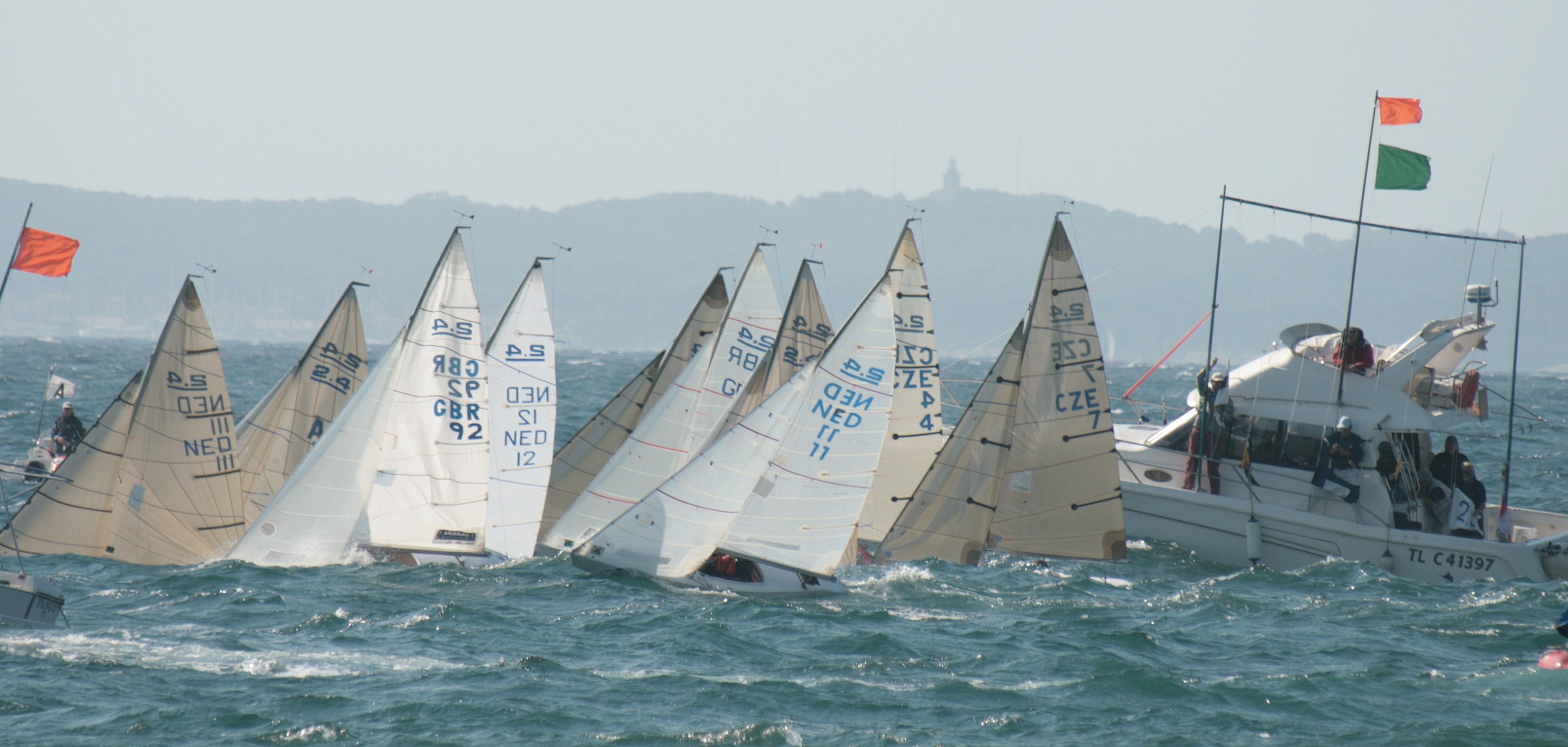 start medal race, SOF 2009