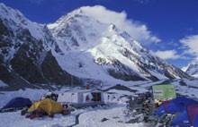 base camp, 4950m