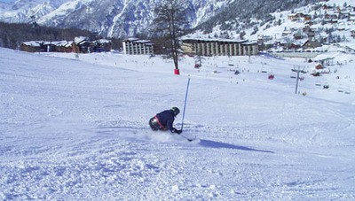 Montgenèvre, slalom training, 2006