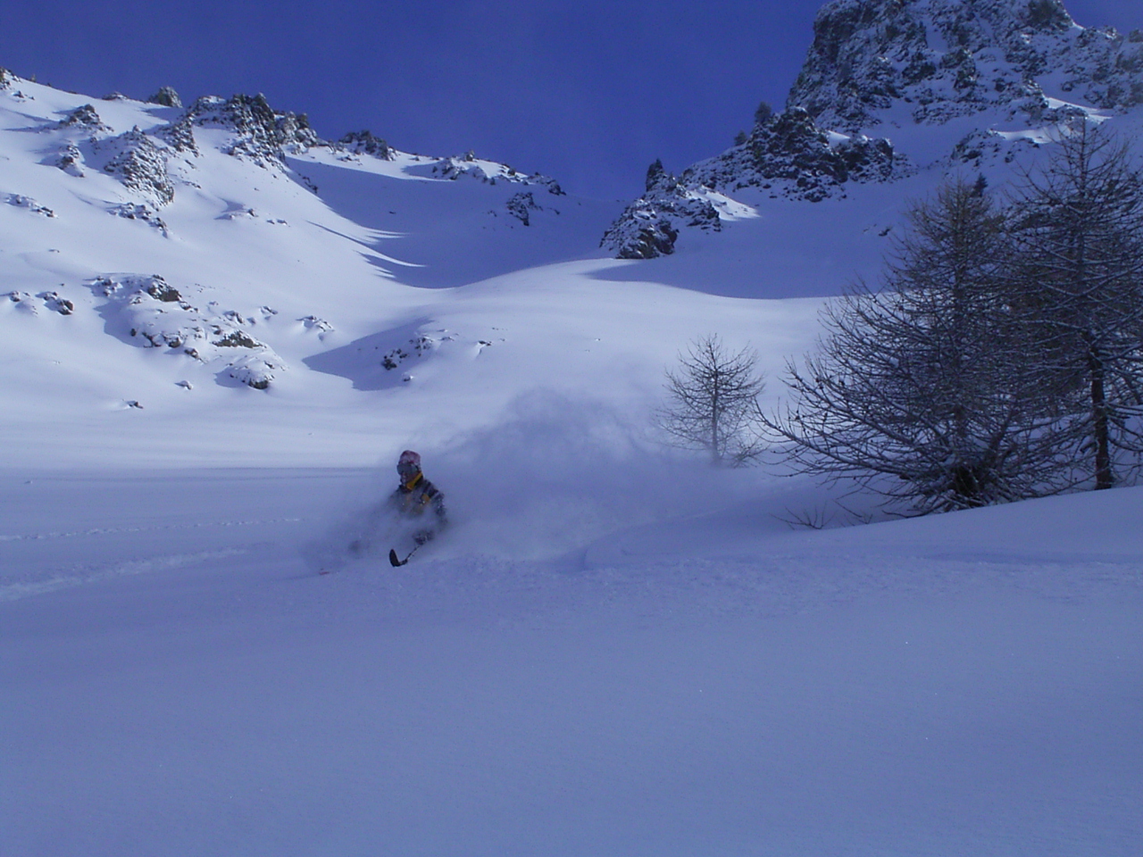 Montgenèvre, powder, 2006